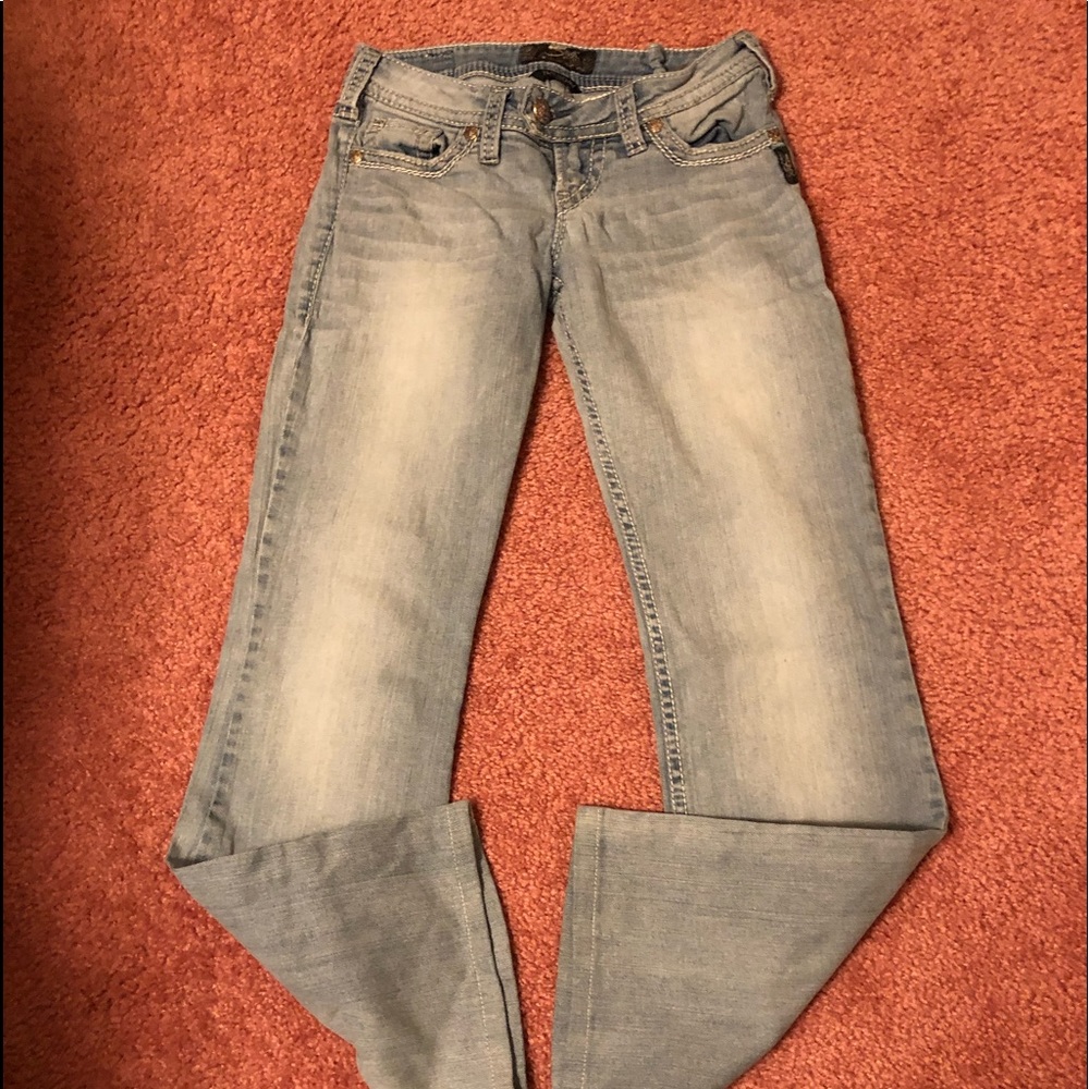 SILVER JEANS TUESDAY tag says 25x31